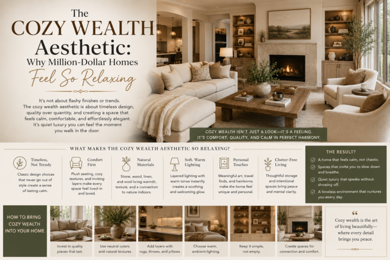 The Cozy Wealth Aesthetic