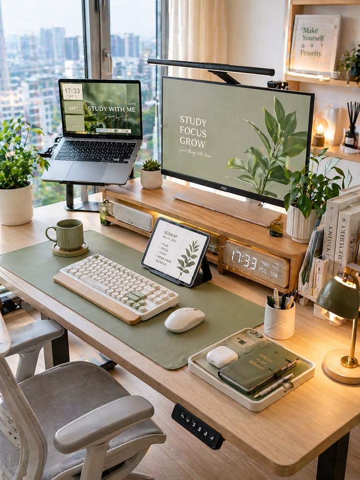 1Workspace Setup Create a Productive, Comfortable, and Inspiring Work Environment