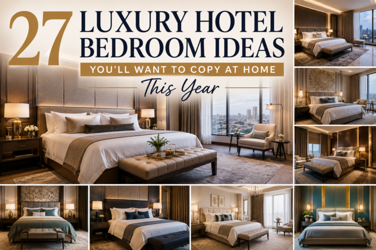 Luxury Hotel Bedroom Ideas