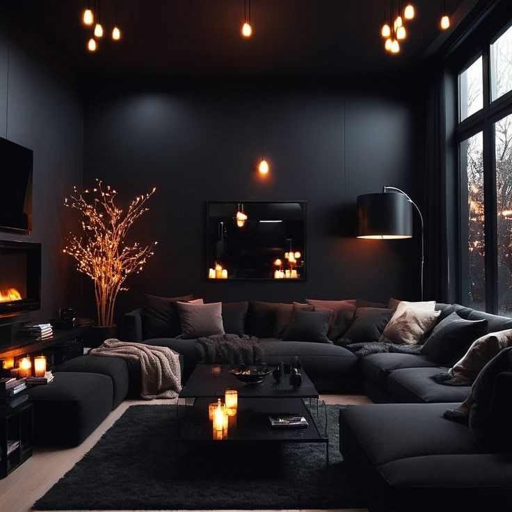 Black Home Decor