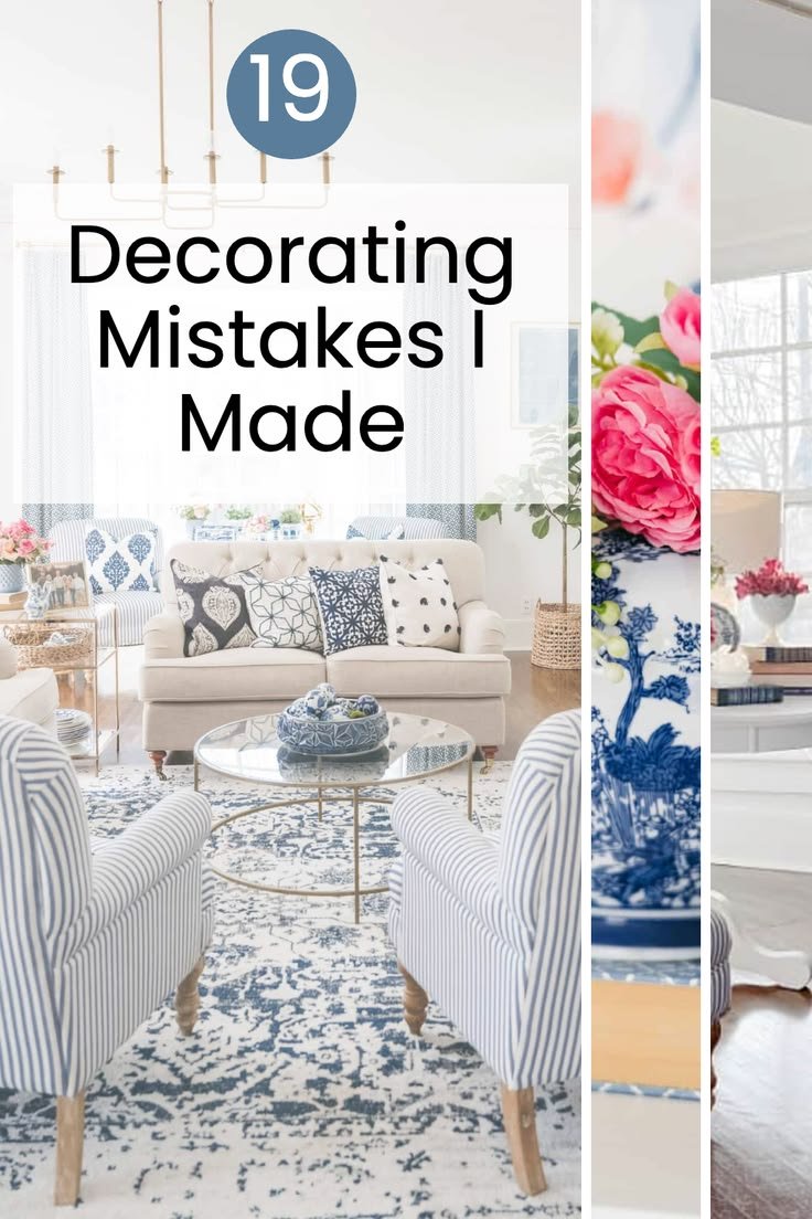 Decorating Mistakes to Avoid