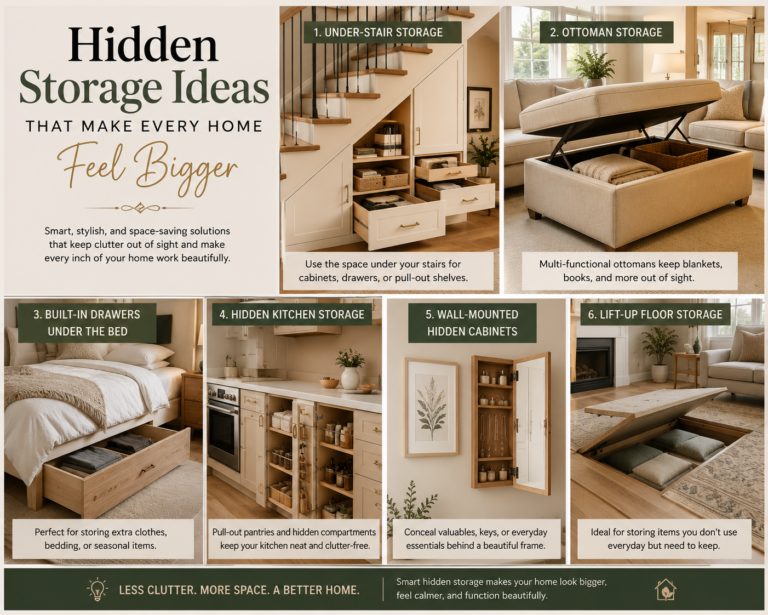 Hidden Storage Ideas