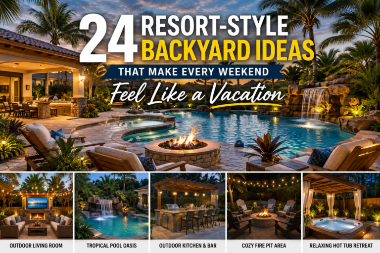 Resort-Style Backyard Ideas