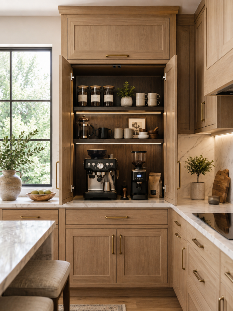 Hidden Appliance Garage Ideas That Make Every Kitchen Look Custom Built
